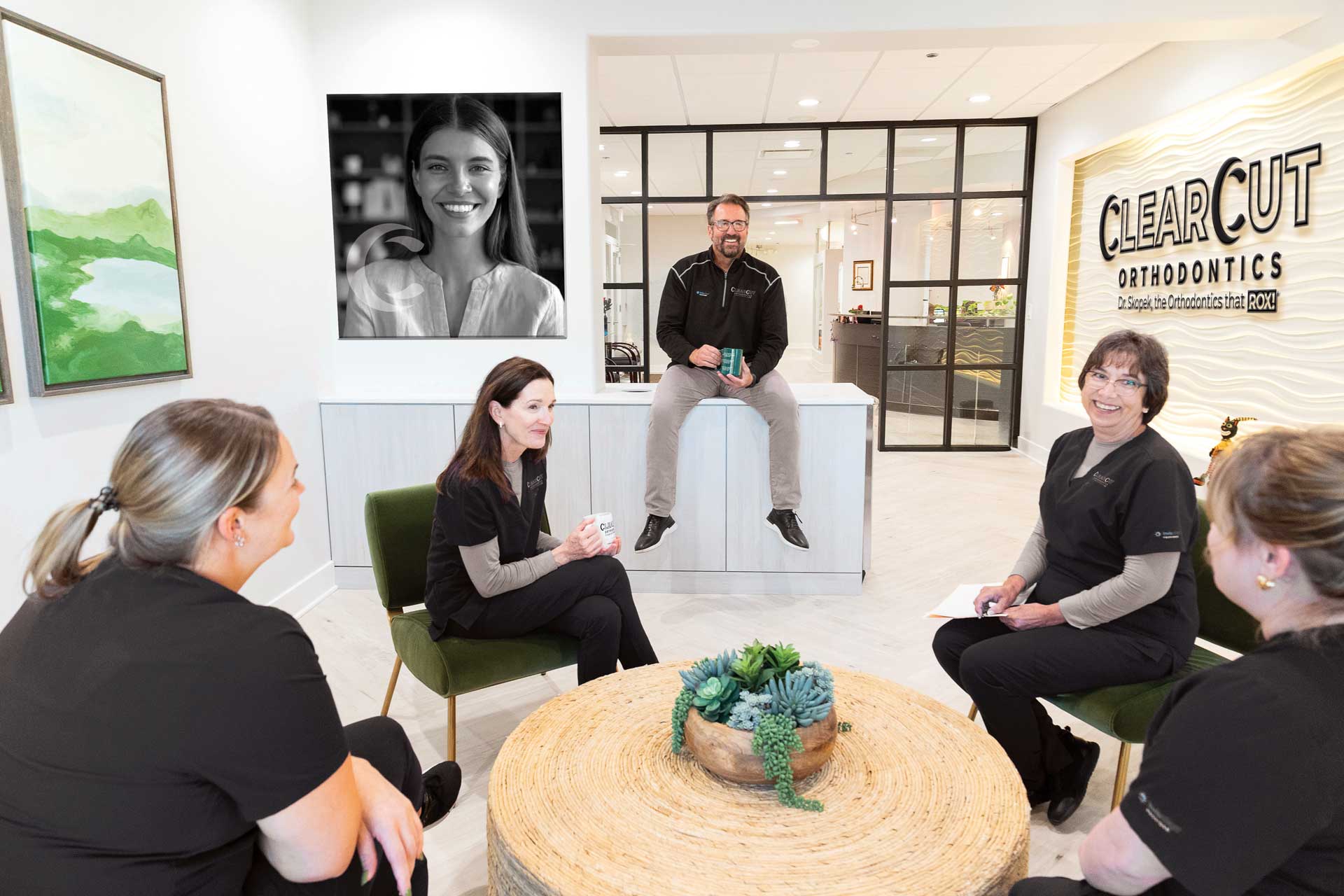 ClearCut Orthodontics Office & Team Members